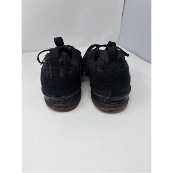 Puma Mens Axelion 192488-04 Black Running Shoes Sneakers Size 10.5 - Picture 4 of 7